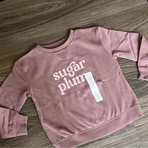 NEW🎄SUGAR PLUM Sweatshirt by Little Co. SZ 4T